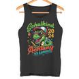 Schulkind 2024 T-Rex Dino Achtung Ich Komme Einschulung Tank Top