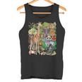 Selva Animal Wildlife Safari Zoo Tema Bosque Animales Salvajes Camiseta sin mangas