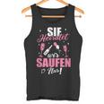 Sie Heiratet Wir Saufen Nur Junggesellenabschied Tank Top