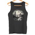 Silhouette Eines Cowboy Riverside Wrangler Tank Top