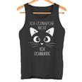 Sleep Ich Schnarche Nicht Ich Purre Katzen Ich Schnarche S Tank Top