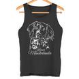 Small Münsterländer Dog Portrait Hunting Dog Tank Top