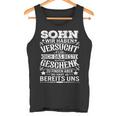 Sohn Wir Habenersucht Das Beste Geschenk Zu Finden Tank Top