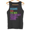 Spass Ehemann Papa Der Mann Der Fantasy-Fussball-Legende Tank Top