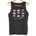 Sushi Liebhaber Geschenk Sushi Lustige Sushi Roll Kawaii Japanisch Tank Top