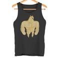 Swole Doge Meme Buff Doge Meme Camiseta sin mangas
