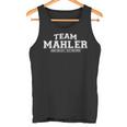 Team Mahler Stolze Familie Surname Tank Top