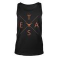 Texas Lone Star State Pride Cool Native Adult Kid Long Horn Tank Top