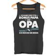 Two Titel Bonus Papa Und Opa Bonus Papa Grandpa S Tank Top