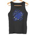 Unión Europea Bandera Europa Europa Bandera Europa Camiseta sin mangas