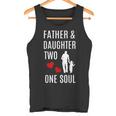 Vater Und Tochter Hand In Hand Herz Seele Papa Kind Geschenk Tank Top