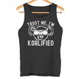 Vertrauen I'm Koalified Lustiger Koala Koala-Liebhaber Papa-Witz Tank Top