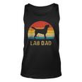 Vintage Lab Dad Labrador Retriever Dog Dad Tank Top