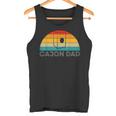 Vintage Retro Cajon Dadater Papaatertag Tank Top