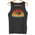 Vintage Sun Snowboard For Snowboarders Tank Top