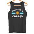 Viva La Libertad Carajo Javier Milei Presidente De Argentina Tank Top