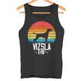 Vizsla Hund Papa Papa Für Eltern Tank Top