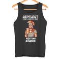 Well-Cared For Eine Hinter Die Armour Romen Party Son Slogan Tank Top