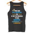 Werdender Papa Geschenk Schwangerschaft Partner Gamerater Tank Top