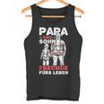 Wie Der Fater So Der Sohn Feuerwehr Papa Und Son Tank Top