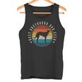 Windhund Papa Retrointage Hund Lustig Windhund Papa Tank Top