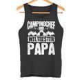 Wohnwagen Campingurlaub Bester Papaatertag Campen Tank Top