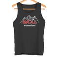 Woll Sauerland Dorfkind Sauerländer Words Biking Hiking Tank Top