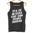 Zgodan Bosna Hrvatska Srbija Jugo Balkan Tank Top