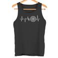 Zielscheibe Schießen Herzschlag Sports Shooting Tank Top