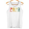 Best Papa By Par Golf Opa Golfer Golfing Dad Retro Tank Top