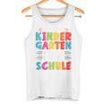 Children's Bye Bye Tschüss Kindergarten Ich Rocke Jetzt Die Schule Tank Top