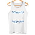 Children's Superhero Bester Papa Der Welt 80 Tank Top