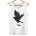 Cuervo Pájaro Cuervo Tatuaje Camiseta sin mangas