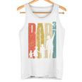 Dad Hoch 3Ater Papa Mit 3 Kinder Künstler Maler Lackierer Tank Top