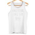 Damen Awesome Like My Dadater Sohn Papa Tochter Geschenke Mit-Ausschnitt Tank Top