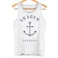 Denmark Skagen Anchor Tattoo Love Heart Copenhagen Tank Top