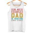 Don't Distortion Papa Ruht Seine Augen Gray Tank Top