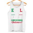 Egal Wie Cool Dein Papa Ist Meiner Ist Italiener Italien Raglan Tank Top