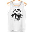 Familie Wildlife Camping Papa Natur Lustiger Spruch Tank Top