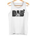 Father's Day Ater Werden Zweifacher Papa Zwei Kinder Tank Top