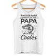 Herren Angler Fischer Cooler Papaater Forelle Hecht Sportangler Tank Top