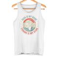 Herren Papa Ist Mein Name Angeln Ist Mein Spiel Fisherman Granddad Raglan Tank Top