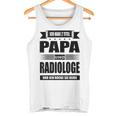 Ich Habe Zwei Titel Papa Und Radiologist Ich Habe Zwei Tit Tank Top