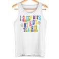 Ich Schlafe Mit Dem Lehrer Meines Kindes Humor Homeschool Papa Ehemann Tank Top