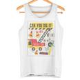 Kannst Du Es Graben Bauwagen Baustelle Lkw Junge Mann Papa Tank Top