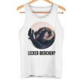 Lecker Bierchen X Pedro Waschbär Meme Cute Racoon Tank Top