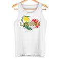 Limone Lago Di Garda Italia Blue Tank Top