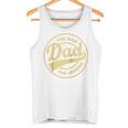 Lustiger Lustigeratertag Papa Pops Daddy Da Raglan Tank Top