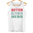 Lustiger Papa Undater Herrenatertagatertagsgeschenk Raglan Tank Top