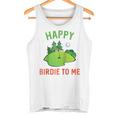 Lustiges Golfspielzeug Happy Birdie To Me Golfer Papa Onkel Geburtstagsgeschenk Raglan Tank Top